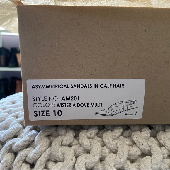 Madewell Alyssa Sandal in Spotted Calf Hair - Picture 8 of 11